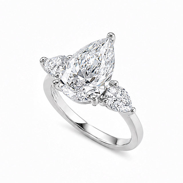 5.01 CT E VVS2 Lab-Grown Diamond | Platinum